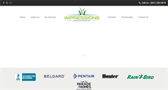 Desktop Screenshot of impressionscape.com